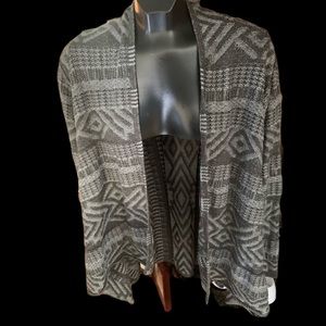 Warehouse One Med Grey Cardigan